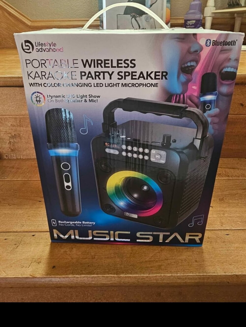 New portable wireless karaoke party speaker 🎤